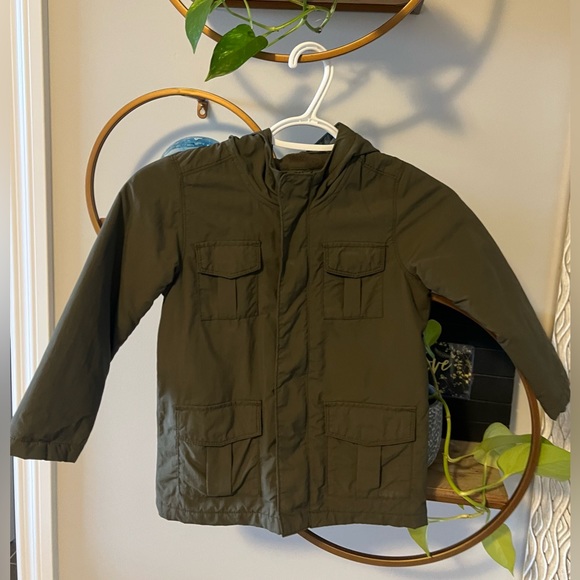 Toddler Boys Green Jacket - Picture 1 of 3